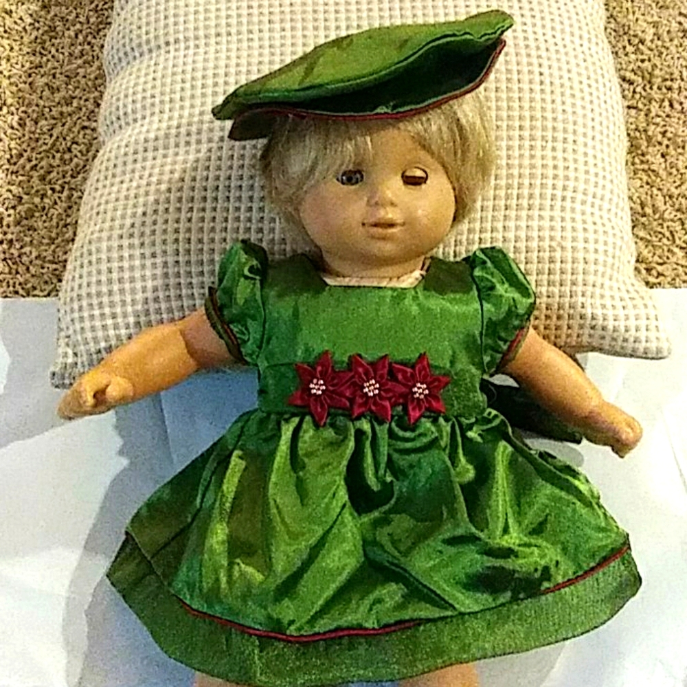 Bitty Baby Poinsettia outfit
